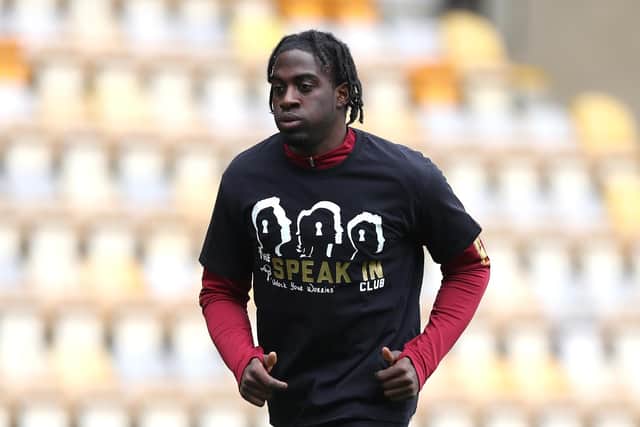 Clayton Donaldson hoping to lead York City to promotion this weekend.  (Photo by George Wood/Getty Images)