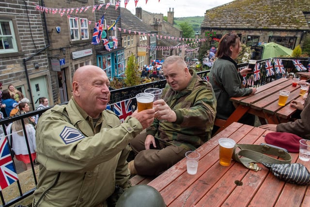 Cheers! To the regiment. I wish I was there...