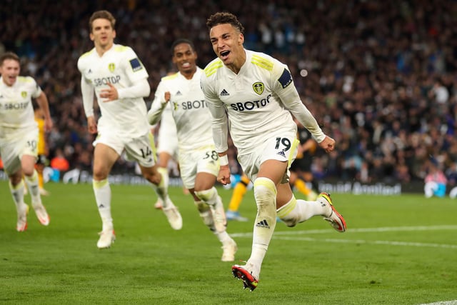 Leeds 1-1 Wolves: With the Whites in need of a goal, Joe Gelhardt came off the bench to win a penalty for the home side, in one moment in which he swiftly adorned himself to Leeds fans. Rodrigo took the spot-kick and scored to rescue a point.