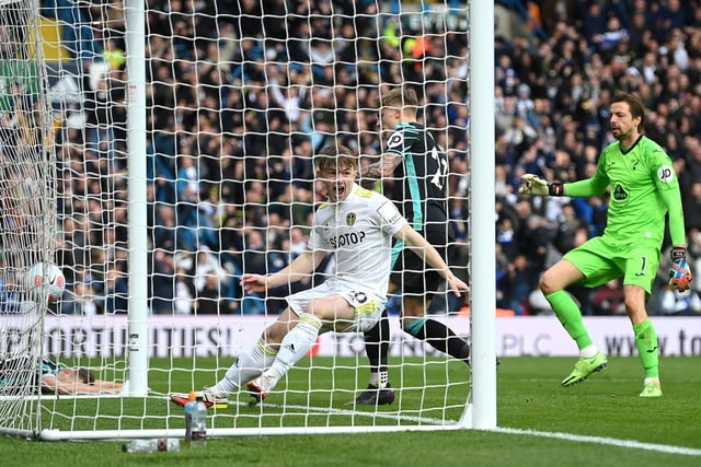 Leeds 2-1 Norwich: This was a monumental moment in Leeds' season. With Norwich having equalised in the first minute of stopping time, Joe Gelhardt crashed home the winner after a great assist from Raphinha to rescue maximum points.