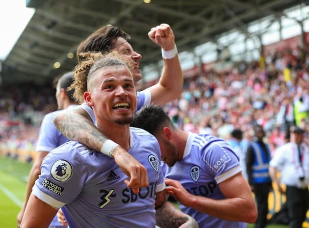 STAYING UP: Leeds United's survival means there will be at least one Yorkshire team in the Premier League next season. Huddersfield Town could yet join them. Picture: Getty Images.