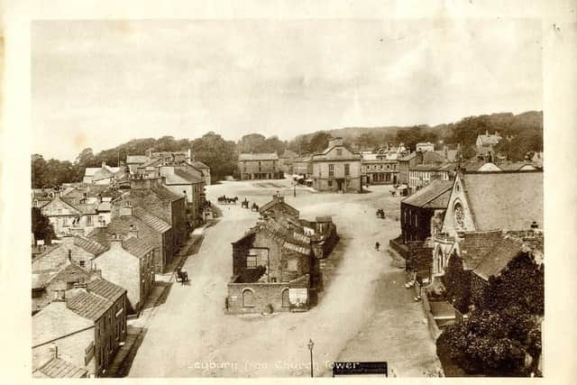 Leyburn from Church Tower
Picture: Dales Countryside Museum