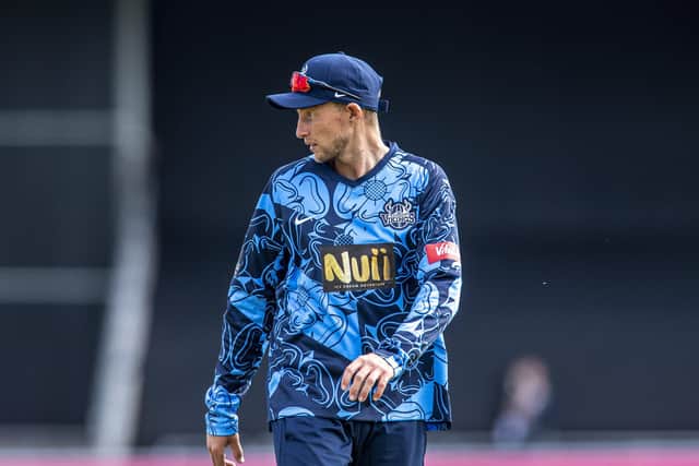 Joe Root is in the squad for Yorkshire Vikings tonight. (Picture: Tony Johnson)