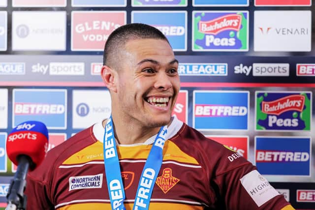 Tui Lolohea has been a star performer for Huddersfield this season. (Picture: SWPix.com)