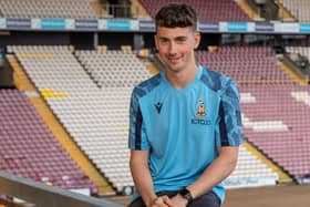 New Bradford City signing Ryan East. Picture courtesy of Bradford City AFC.
