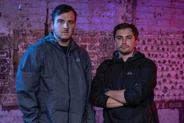 Nathan Falcon and James Sorohan are taking part in Hunted on Channel 4