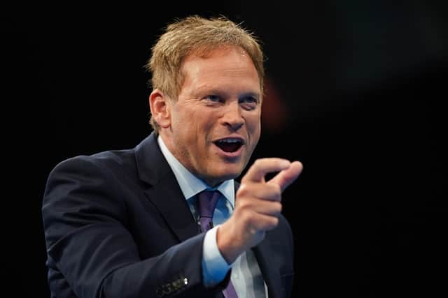 CANCELLED JOURNEY: Grant Shapps, Secretary of State for Transport delivered a ‘hammer blow’ to hopes of transport improvements in the North. Picture: Ian Forsyth/Getty Images