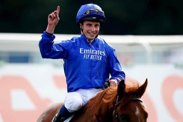 Familiar face: Derby and St Leger-winning jockey William Buick is due to ride on the Westwood today. Picture:  Mike Egerton/PA Wire.