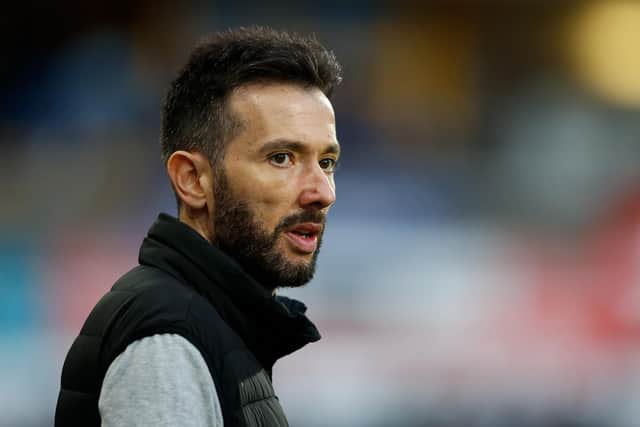 HEAD COACH: Huddersfield Town's Carlos Corberan. Picture: Getty Images.