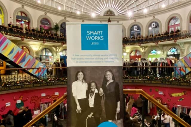 The November Smart Works Leeds fashion sale at the Corn Exchange was a great success.
