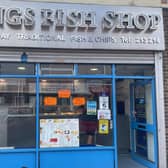 The shop was given a one-star hygiene rating