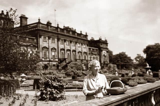 Princess Mary gazing out over Harewood
Picture: Harwood House Trust