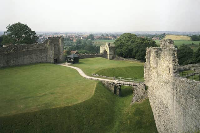 Pickering Castle
Picture: English Heritage