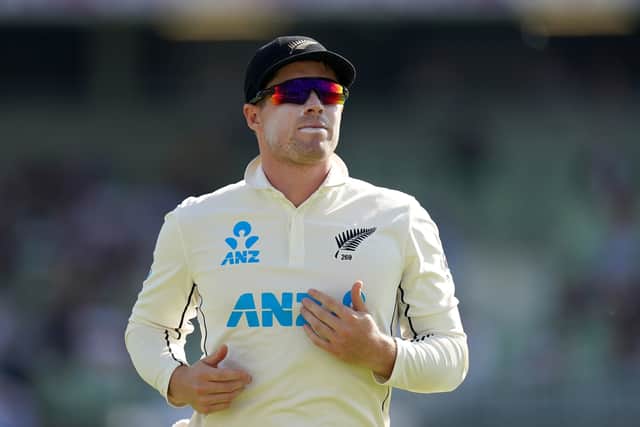 DOUBTFUL: New Zealand's Henry Nicholls. Picture: Mike Egerton/PA Wire.