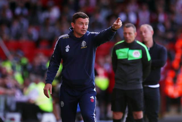 Backing the boss: The Blades will spend £1.8m improving their training pitches after being asked by manager Paul Heckingbottom to improve them. Picture: Simon Bellis/Sportimage