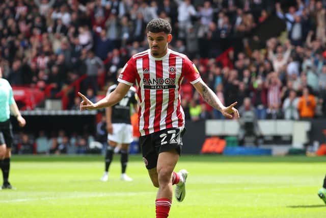 Costly: Loanee Morgan Gibbs-White's success at Bramall Lane probably means he has priced himself out of a possible retur. Picture: Simon Bellis / Sportimage