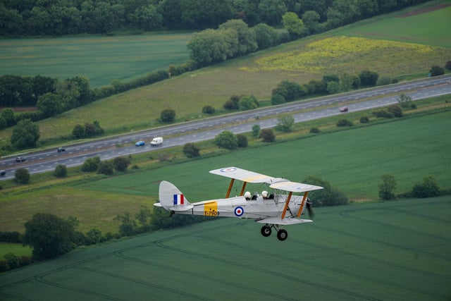 The aerodrome has recently welcomed a third plane to its roster, a Tiger Moth DH82A, built in 1941.