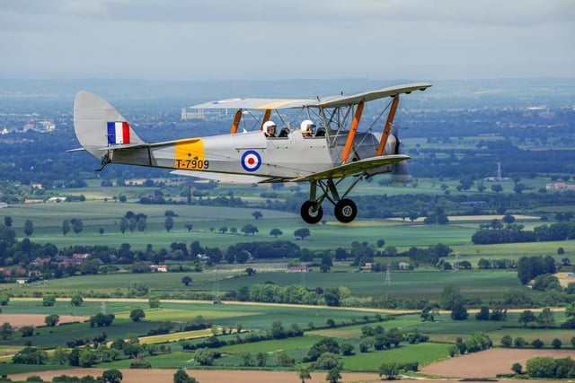 The de Havilland Tiger Moth became the primary wartime RAF trainer and all pilots