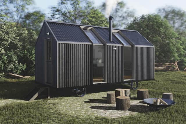 The Bothy - a contemporary shepherds hut from Olivers Huts