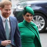 The Duke and Duchess of Sussex will join the royal family at Trooping the Colour. PA.
