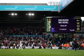 VAR: Has been used in the Premier League for the last three seasons. Picture: Getty Images.