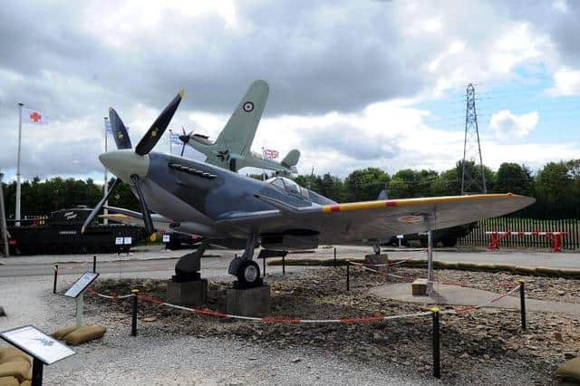 A Spitfire plane