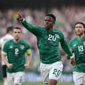 CHIEDOZIE OGBENE: Became the first African-born player to represent Ireland at senior level when he made his debut last summer. Picture: Getty Images.
