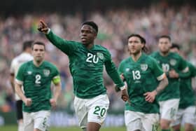 CHIEDOZIE OGBENE: Became the first African-born player to represent Ireland at senior level when he made his debut last summer. Picture: Getty Images.