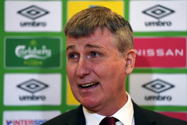 MANAGER: Republic of Ireland boss Stephen Kenny. Picture: PA Wire.