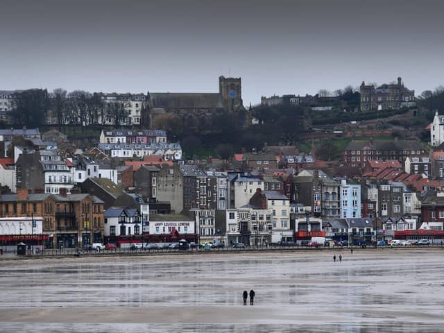 Councillors said the refugees have been dumped in hotels in Scarborough (pictured) and Selby