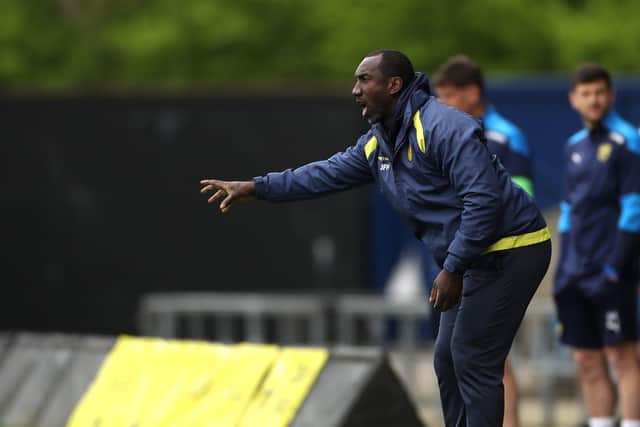 CANDIDATE: Burton Albion's manager Jimmy Floyd Hasselbaink is believed to be on the shortlist for the coaching position at Barnsley Picture: Bradley Collyer/PA