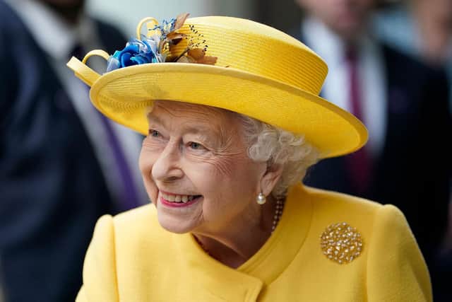 The Queen is celebrating her Platinum Jubilee. Photo by ANDREW MATTHEWS/POOL/AFP via Getty Images