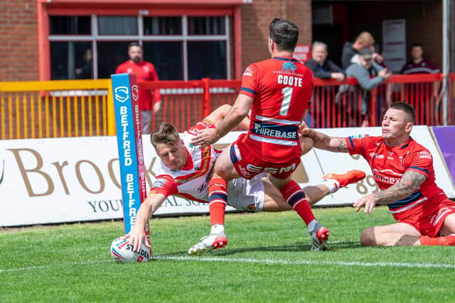 Hull KR were beaten by Catalans Dragons last time out. (Picture: SWPix.com)
