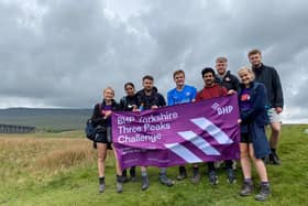 A team of 60 people from BHP has raised £20,047 for charities across the UK after they completed the Yorkshire Three Peaks Challenge.
