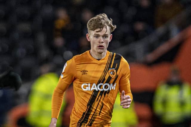 Hull City's Keane Lewis-Potter could do with another season in the Championship says his old coach Tony Pennock.(Picture: Tony Johnson)