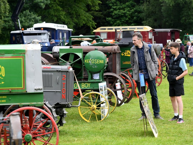 Engines on show