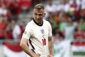 England's Jarrod Bowen reacts during the UEFA Nations League match at the Puskas Arena, Budapest. (Picture: Trenka Attila/PA Wire)