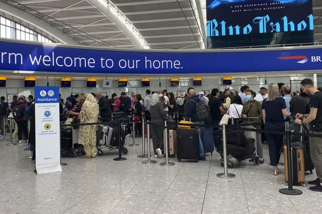Travel chaos at airports here to stay.