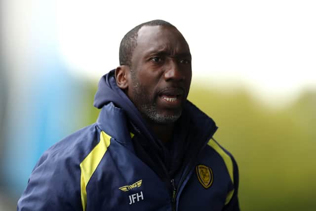 Burton Albion's manager Jimmy Floyd Hasselbaink is another name on the Barnsley shortlist (Picture: PA)