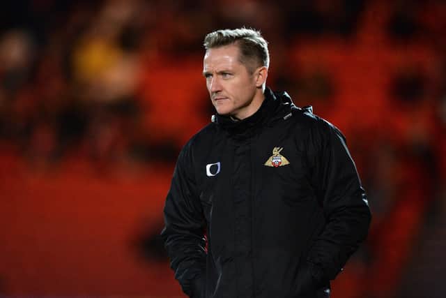 Gary McSheffrey, manager of 
Doncaster Rovers (Picture: Bruce Rollinson)