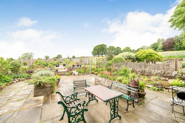 To the rear of the property there is a paved patio area ideal for alfresco dining with far reaching views over Wharfedale, with gardens beyond
