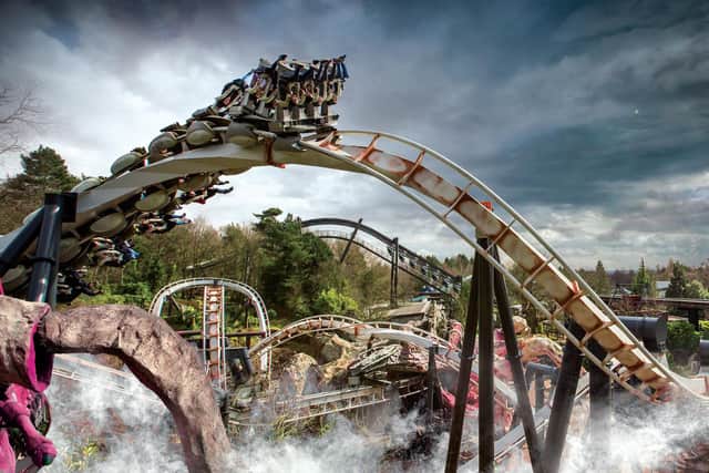 Nemesis rollercoaster at Alton Towers