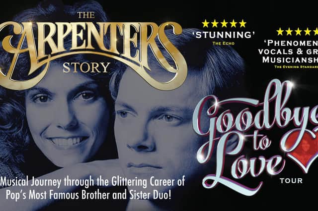 Don’t miss The Carpenters Story – Goodbye To Love Tour, coming to Scarborough Spa Theatre in June