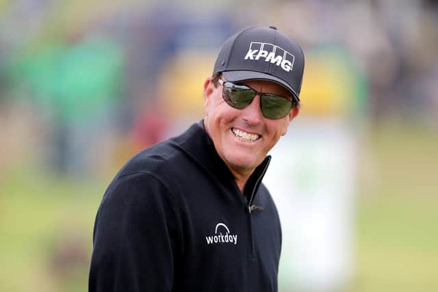 Phil Mickelson, who became the oldest winner in major championship history during the 103rd US PGA Championship in 2021, will earn a reported £200m for playing the LIV series (Picture: Richard Sellers/PA Wire)