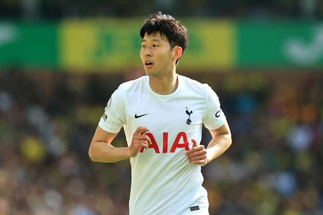 With 23 goals, Son shared the golden boot with Salah but the most impressive factor in his tally was that none of the South Korean's goals were penalties. Over t0 per cent of his shots were on target, the second best rate of any forward player in the Premier League. Clinical.