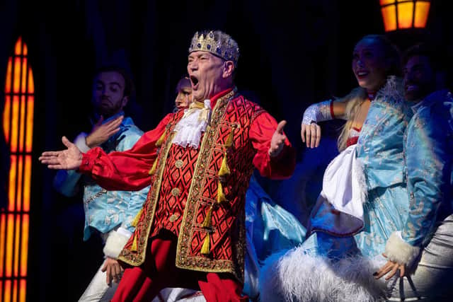Panto king Billy Pearce at his beloved Alhambra Theatre