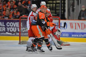 Jonathan Phillips is back for more with Sheffield Steelers  Picture: Dean Woolley