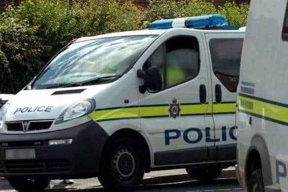 File image of a police vehicle