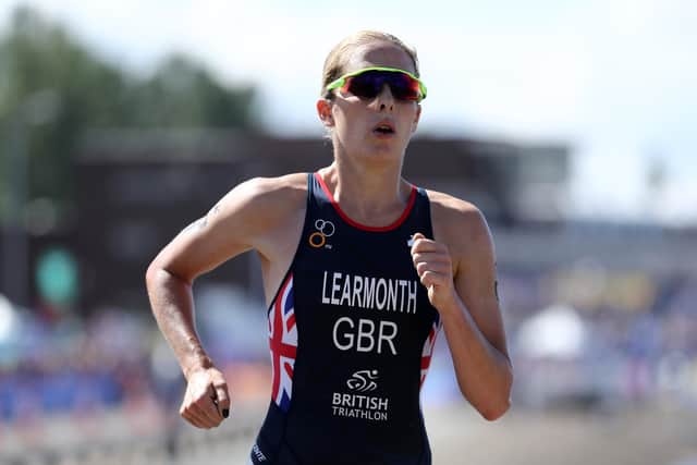 CATCH ME IF YOU CAN: Jess Learmonth is just one female triathlete that has help[ed inspire Sian Rainsley Picture:Bryn Lennon/Getty Images