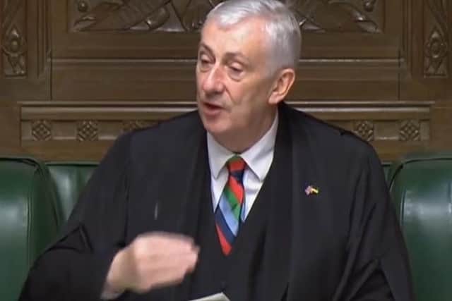 Speaker Lindsay Hoyle says correspondence from MPs needs to be answered more promptly by Government departments